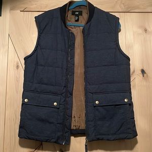 H&M Men’s Puffy Vest in Blue